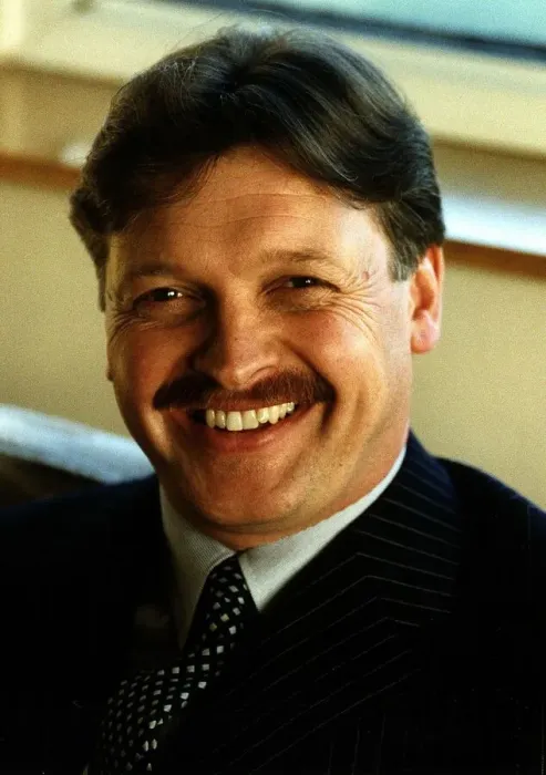 Framed Print : Michael Knighton, Chairman of Carlisle United Football Club May 1992 Framed Print : Michael Knighton, Chairman of Carlisle United Football Club May 1992