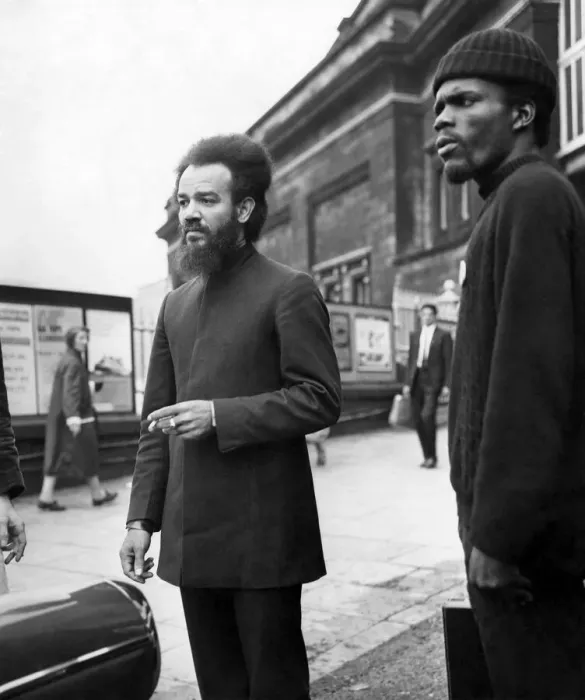 Framed Print : Michael Malik known as Michael X in the 1960s, he was the founder of the Black Power