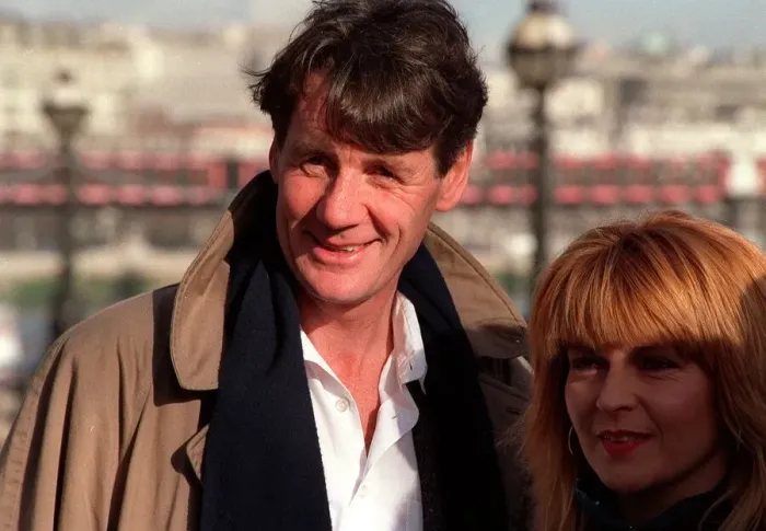 Framed Print : Michael Palin actor Toyah Wilcox singer actress Feb 90 attending the Children