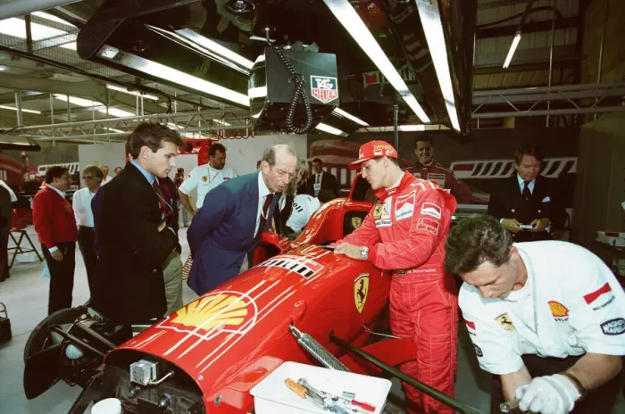 Framed Print : Michael Schumacher born 3 January 1969 is a retired German racing driver