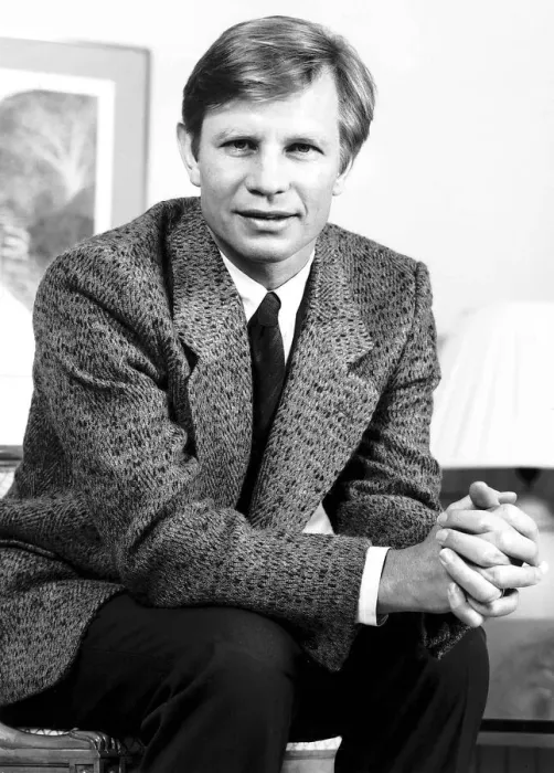 Framed Print : Michael York at 43 is one of the busiest actors in Tinseltown November 1984