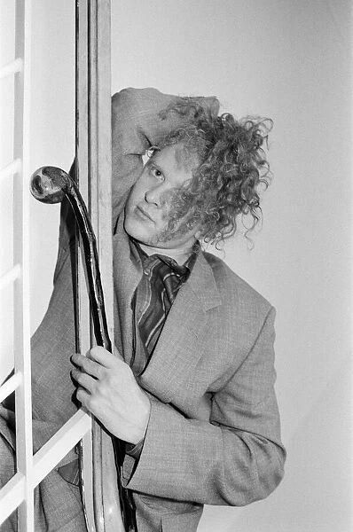 Mick Hucknall, singer with Simply Red. 28th May 1986