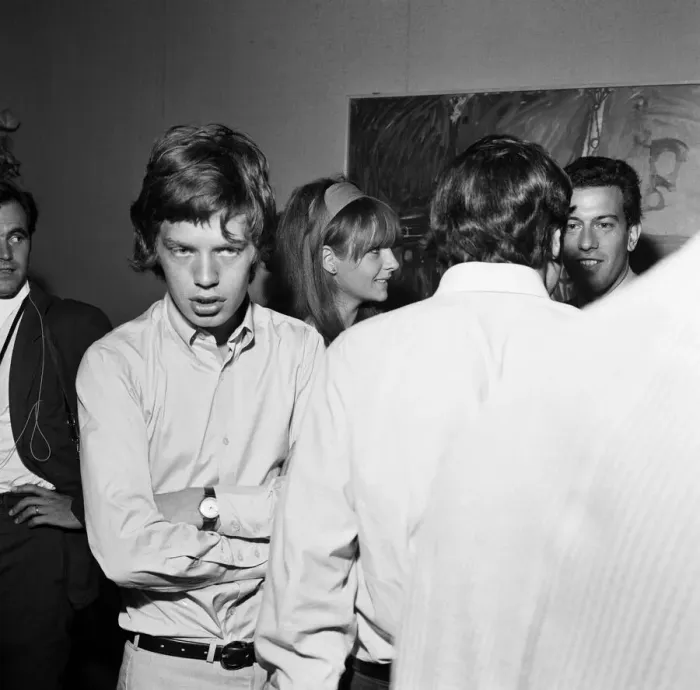 Framed Print : Mick Jagger, lead singer of the Rolling Stones pop group