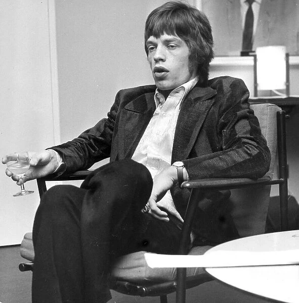 Mick Jagger of the Rolling Stones, 6 February 1967