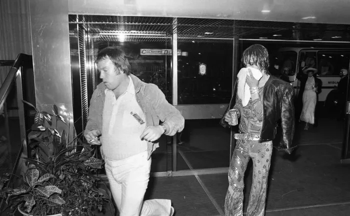 Framed Print : Mick Jagger of the Rolling Stones arriving at the Odeon New Street Framed Print : Mick Jagger of the Rolling Stones arriving at the Odeon New Street