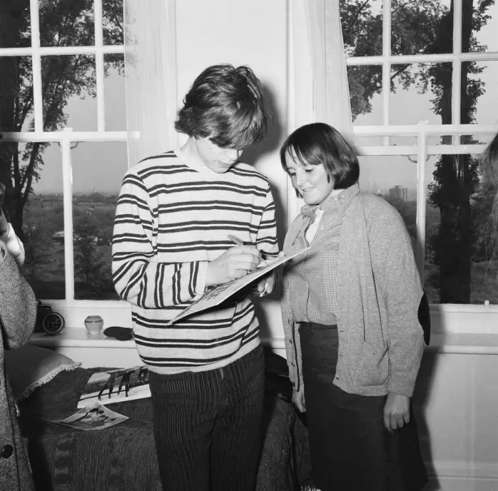 Framed Print : Mick Jagger of The Rolling Stones attends a party held by Sunday Mirror feature writer Framed Print : Mick Jagger of The Rolling Stones attends a party held by Sunday Mirror feature writer