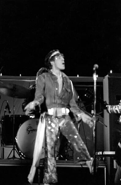 Mick Jagger, Rolling Stones Inglewood Forum, Los Angeles, California