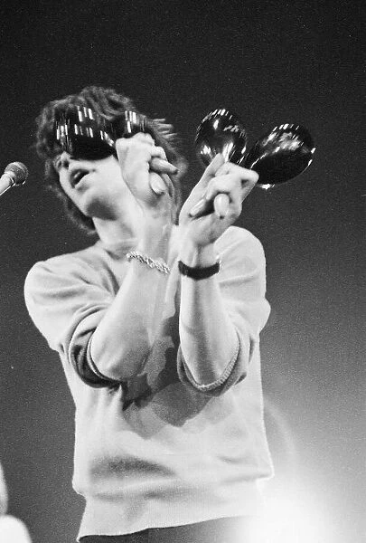 Mick Jagger of The Rolling Stones performing at The Big Beat 64