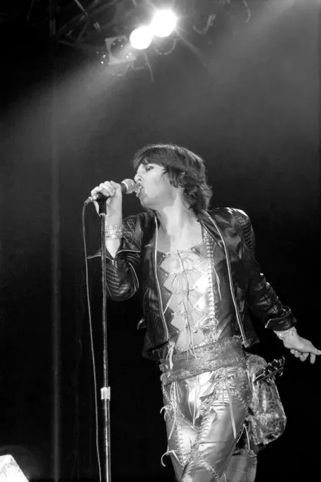 Framed Print : Mick Jagger Rolling Stones at a September 1973 concert, possibly Wembley Framed Print : Mick Jagger Rolling Stones at a September 1973 concert, possibly Wembley