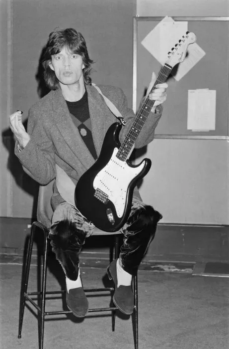 Framed Print : Mick Jagger, singer, songwriter, actor, and lead singer with The Rolling Stones pictured