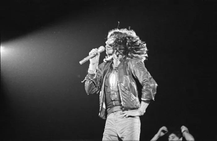 Framed Print : Mick Jagger on stage at the Rolling Stones concert at Knebworth House in Hertfordshire Framed Print : Mick Jagger on stage at the Rolling Stones concert at Knebworth House in Hertfordshire