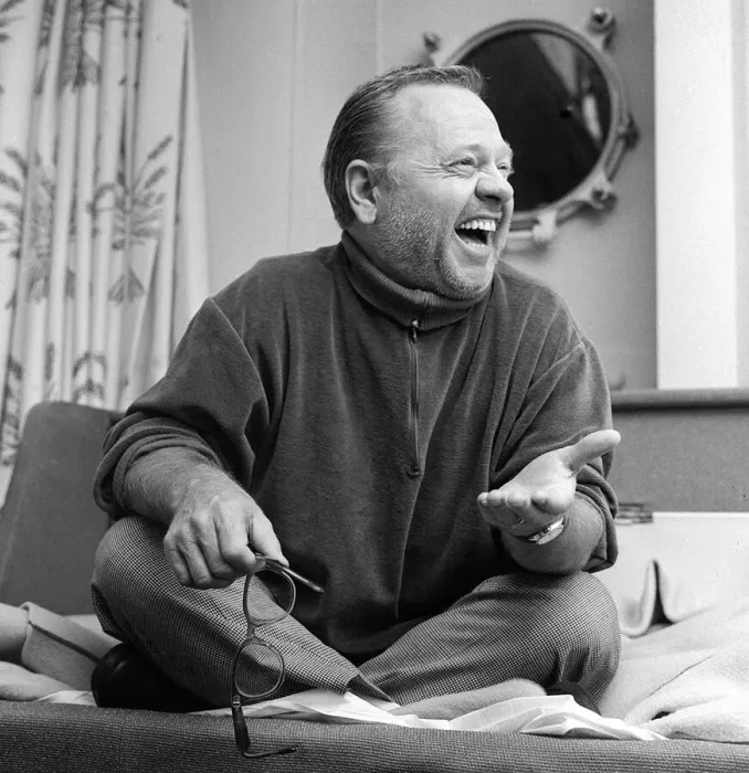 Framed Print : Mickey Rooney Actor August 1963 On the USS United States at Le Harve, France