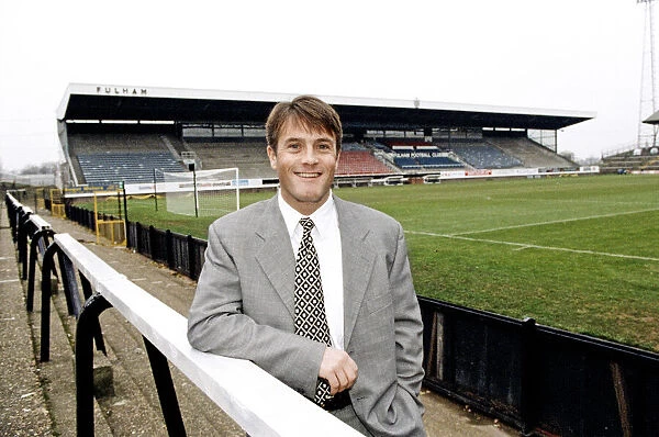 Micky Adams at Fulham Football Clubs Craven Cottage ground. 16th December 1996