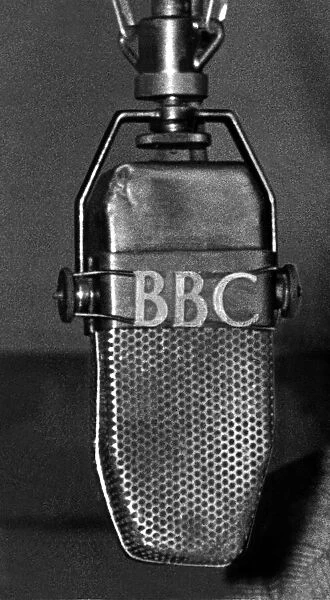 Microphone BBC Microphone - Circa 1951