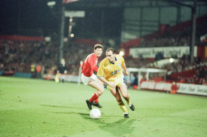 Framed Print : Middlesbrough 0-2 Leeds, Division Two league match at Ayresome Park Framed Print : Middlesbrough 0-2 Leeds, Division Two league match at Ayresome Park