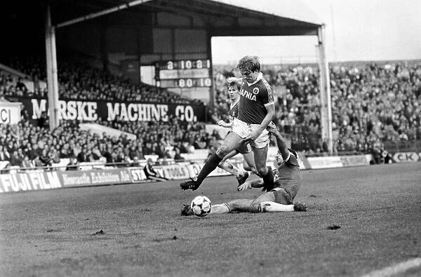 Middlesbrough 0 v. Everton 2. Division 1 Football. October 1981 MF04-08-015