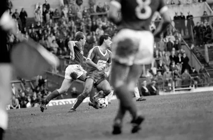 Framed Print : Middlesbrough 0 v. Everton 2. Division 1 Football. October 1981 MF04-08-006 Framed Print : Middlesbrough 0 v. Everton 2. Division 1 Football. October 1981 MF04-08-006