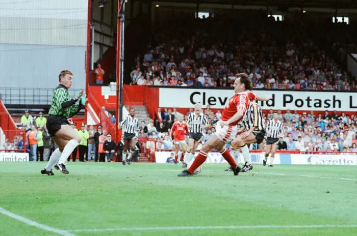 Framed Print : Middlesbrough 1-0 Notts County, League Devision Two match at Ayresome Park