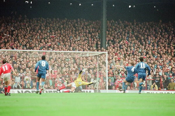 Middlesbrough 1-1 Manchester United, premier league match at Ayresome Park