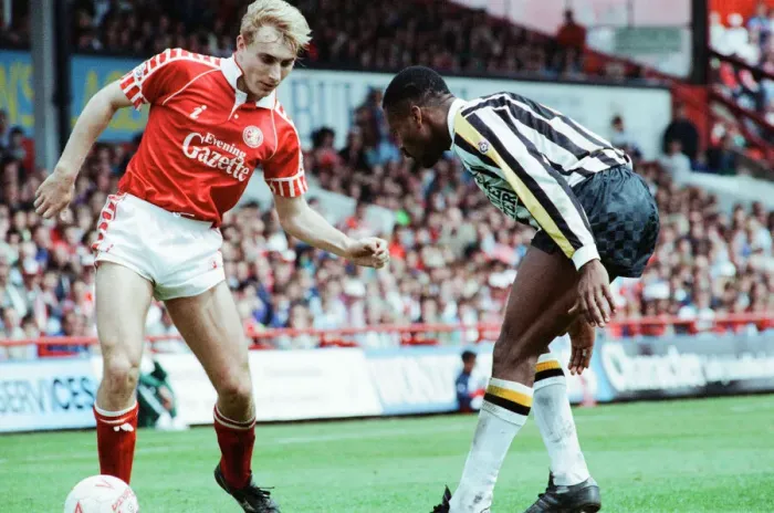 Framed Print : Middlesbrough 1-1 Notts County, League Division Two Play Off 1st Leg match at Ayresome Framed Print : Middlesbrough 1-1 Notts County, League Division Two Play Off 1st Leg match at Ayresome