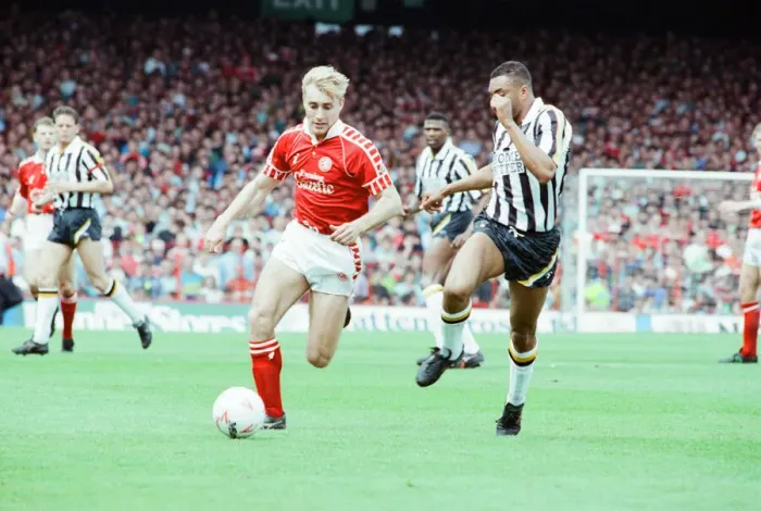 Framed Print : Middlesbrough 1-1 Notts County, League Division Two Play Off 1st Leg match at Ayresome Framed Print : Middlesbrough 1-1 Notts County, League Division Two Play Off 1st Leg match at Ayresome
