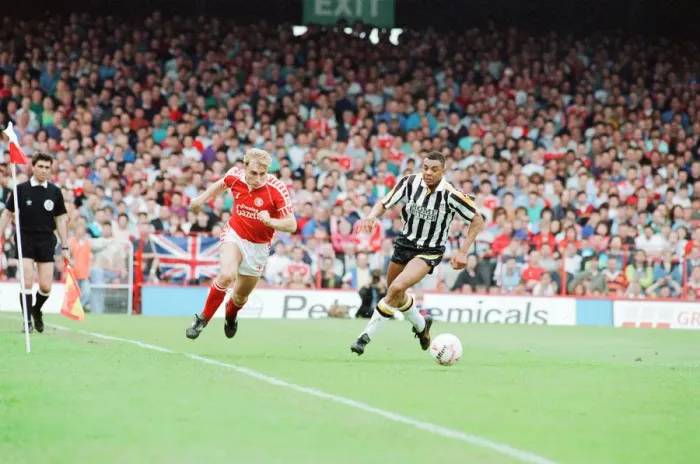Framed Print : Middlesbrough 1-1 Notts County, League Division Two Play Off 1st Leg match at Ayresome Framed Print : Middlesbrough 1-1 Notts County, League Division Two Play Off 1st Leg match at Ayresome