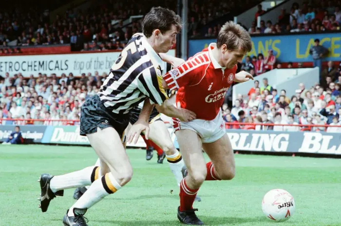 Framed Print : Middlesbrough 1-1 Notts County, League Division Two Play Off 1st Leg match at Ayresome Framed Print : Middlesbrough 1-1 Notts County, League Division Two Play Off 1st Leg match at Ayresome