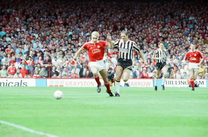 Framed Print : Middlesbrough 1-1 Notts County, League Division Two Play Off 1st Leg match at Ayresome Framed Print : Middlesbrough 1-1 Notts County, League Division Two Play Off 1st Leg match at Ayresome