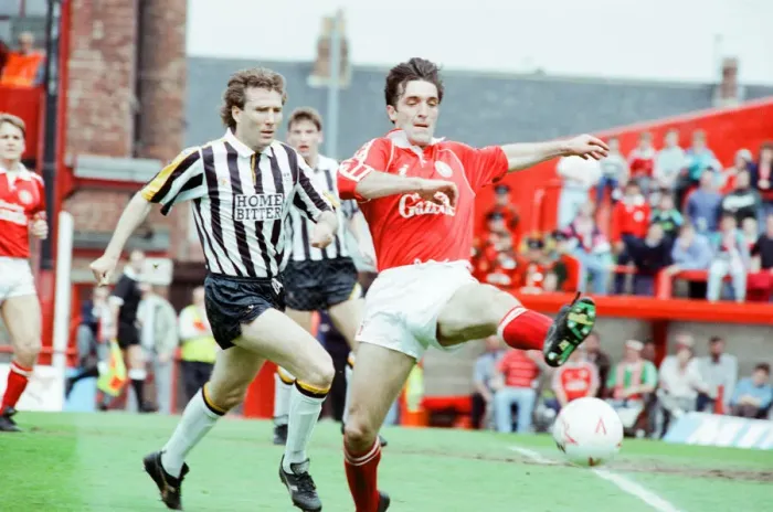 Framed Print : Middlesbrough 1-1 Notts County, League Division Two Play Off 1st Leg match at Ayresome Framed Print : Middlesbrough 1-1 Notts County, League Division Two Play Off 1st Leg match at Ayresome