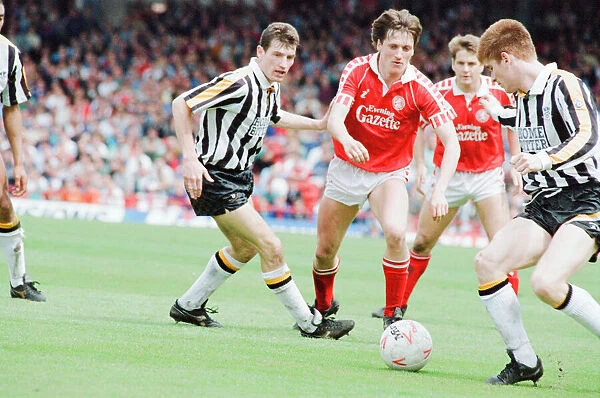 Middlesbrough 1-1 Notts County, League Division Two Play Off 1st Leg match at Ayresome