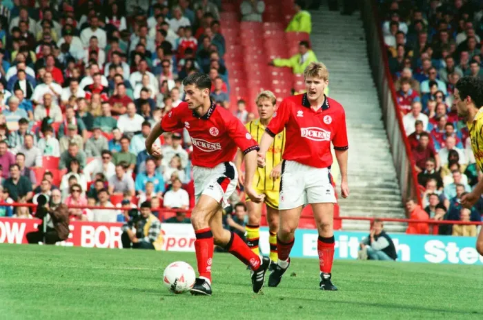Framed Print : Middlesbrough 2 -0 Burnley Division 1 match held at Ayresome Park. 13th August 1994