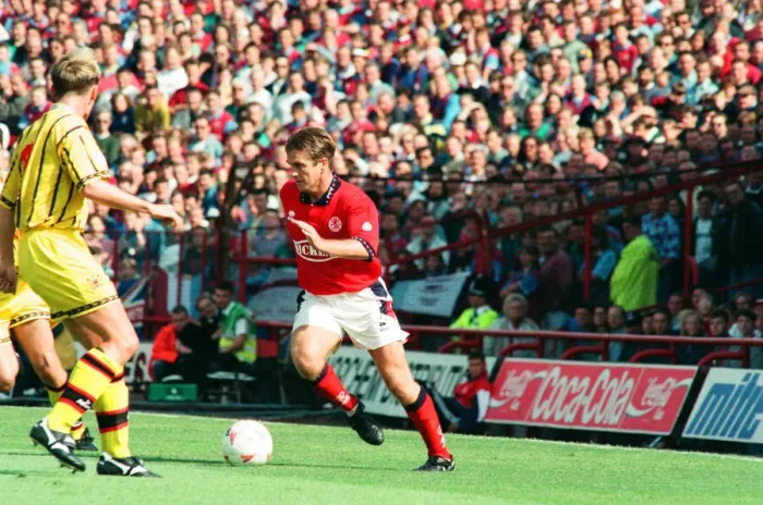 Framed Print : Middlesbrough 2 -0 Burnley Division 1 match held at Ayresome Park. 13th August 1994