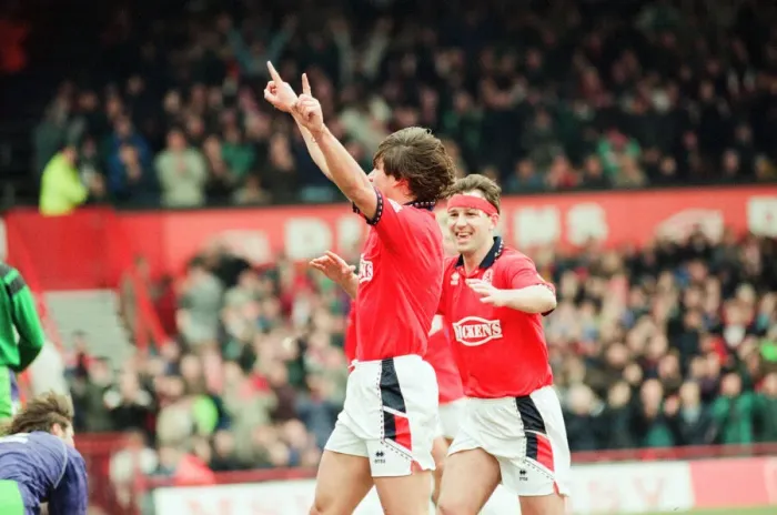 Framed Print : Middlesbrough 3-0 Bristol City, league division one match at Ayresome Park Framed Print : Middlesbrough 3-0 Bristol City, league division one match at Ayresome Park