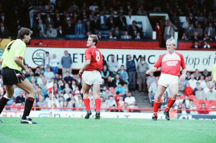 Framed Print : Middlesbrough 3-3 Sheffield United, Division Two league match at Ayresome Park