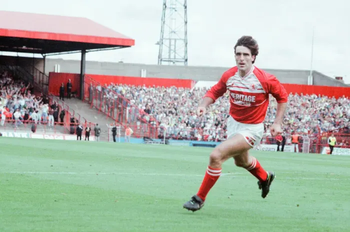 Framed Print : Middlesbrough 3-3 Sheffield United, Division Two league match at Ayresome Park