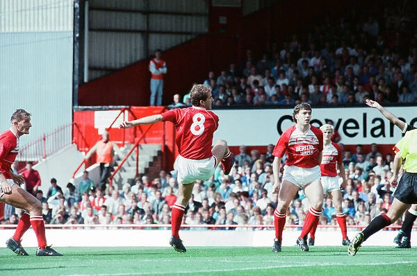 Middlesbrough 3-3 Sheffield United, Division Two league match at Ayresome Park