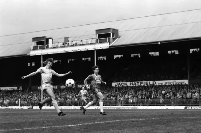 Framed Print : Middlesbrough 3 v. Stoke City 2. Dvision one football September 1981 MF03-21-031 Framed Print : Middlesbrough 3 v. Stoke City 2. Dvision one football September 1981 MF03-21-031