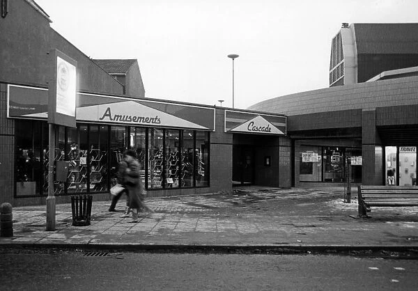 Middlesbrough Bus Station, Teesside, 16th January 1987