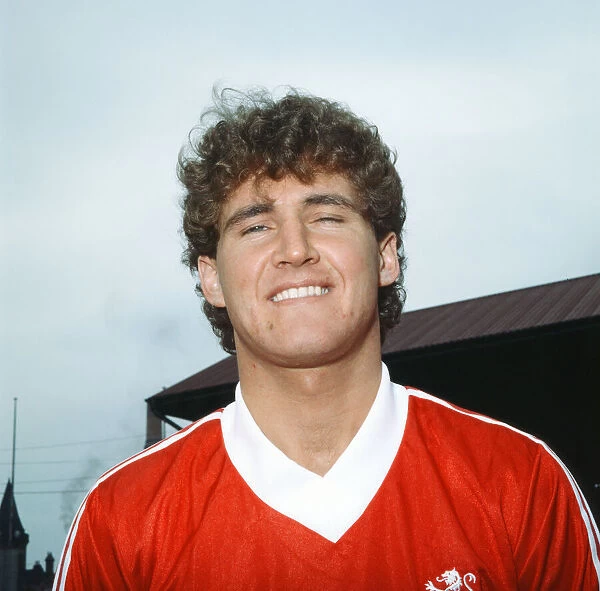 Middlesbrough F. C. footballer Mark Proctor. August 1980