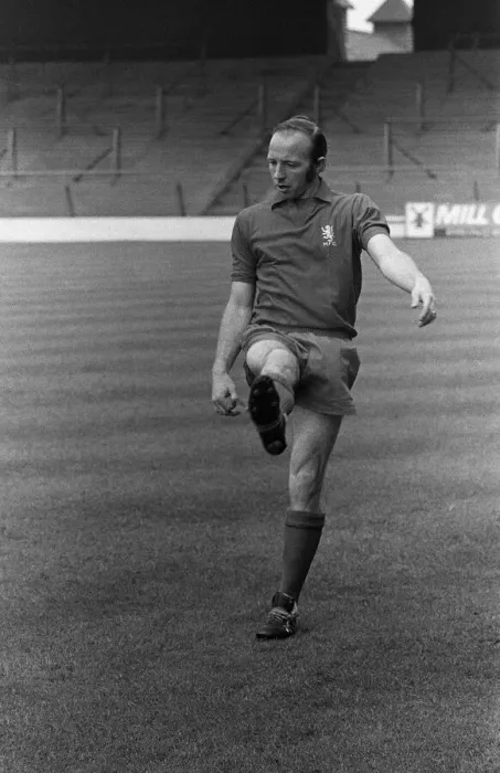Framed Print : Middlesbrough F. Cs Nobby Stiles. 1971