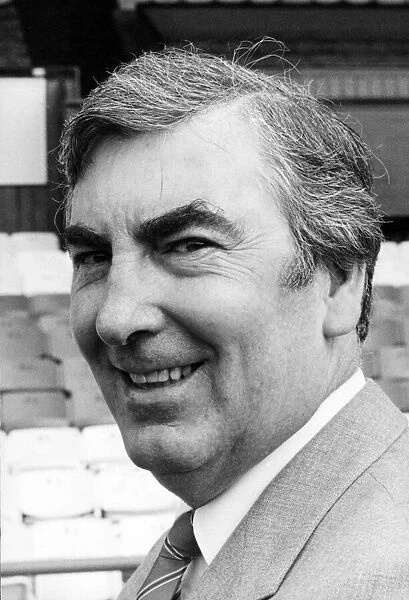 Former Middlesbrough FC chairman Alf Duffield, 12th August 1985