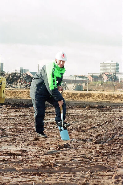 Middlesbrough Football Club. Commencement of building new stadium