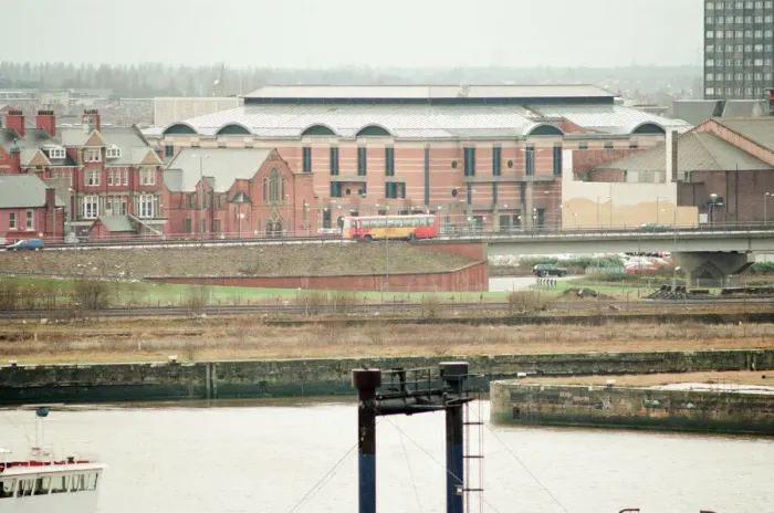 Framed Print : Middlesbrough Football Club. Middlehaven site of construction of new stadium