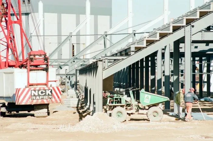 Framed Print : Middlesbrough Football Club. Middlehaven site of construction of new stadium Framed Print : Middlesbrough Football Club. Middlehaven site of construction of new stadium
