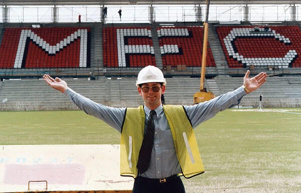 Middlesbrough new Riverside Stadium under construction. 6th June 1995