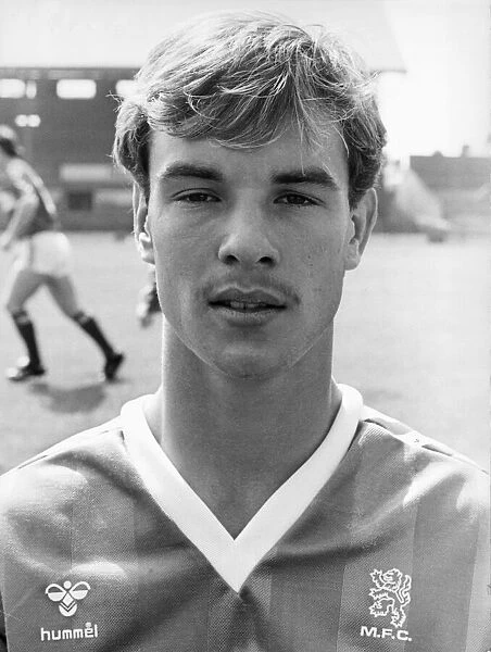 Middlesbrough player Peter Beagrie as an apprentice 13th August 1984