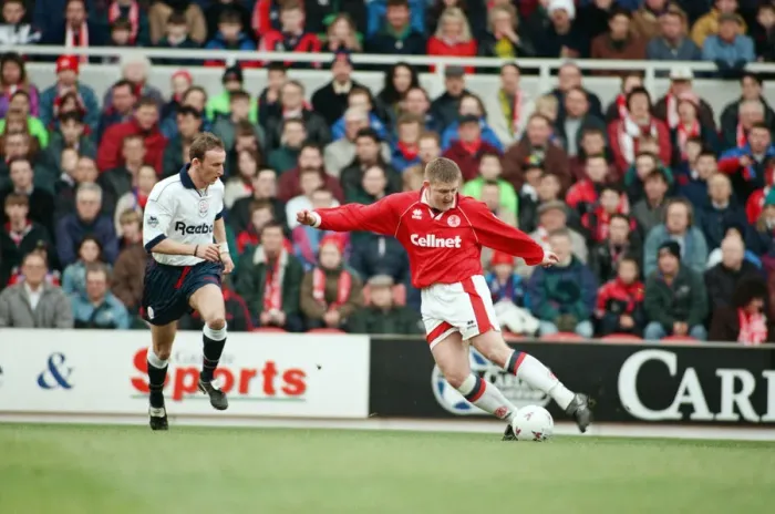 Framed Print : Middlesbrough v Bolton Wanderers, Premier League, final score 4-1 to Bolton Wanderers Framed Print : Middlesbrough v Bolton Wanderers, Premier League, final score 4-1 to Bolton Wanderers