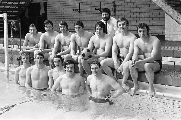 Middlesbrough water polo team. 1972