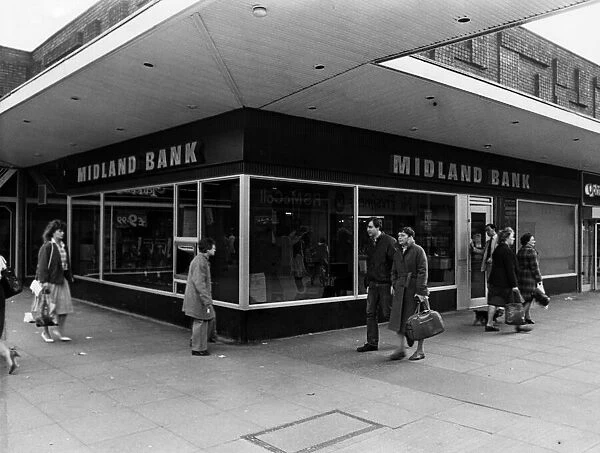 Midland Bank at The Forum Shopping Centre, Segedunum Way, Wallsend, Tyne and Wear