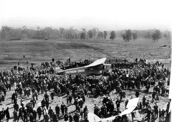Framed Print : The Mighty Fokker VIII-3M the Southern Cross comes home after the Trans Pacific Framed Print : The Mighty Fokker VIII-3M the Southern Cross comes home after the Trans Pacific